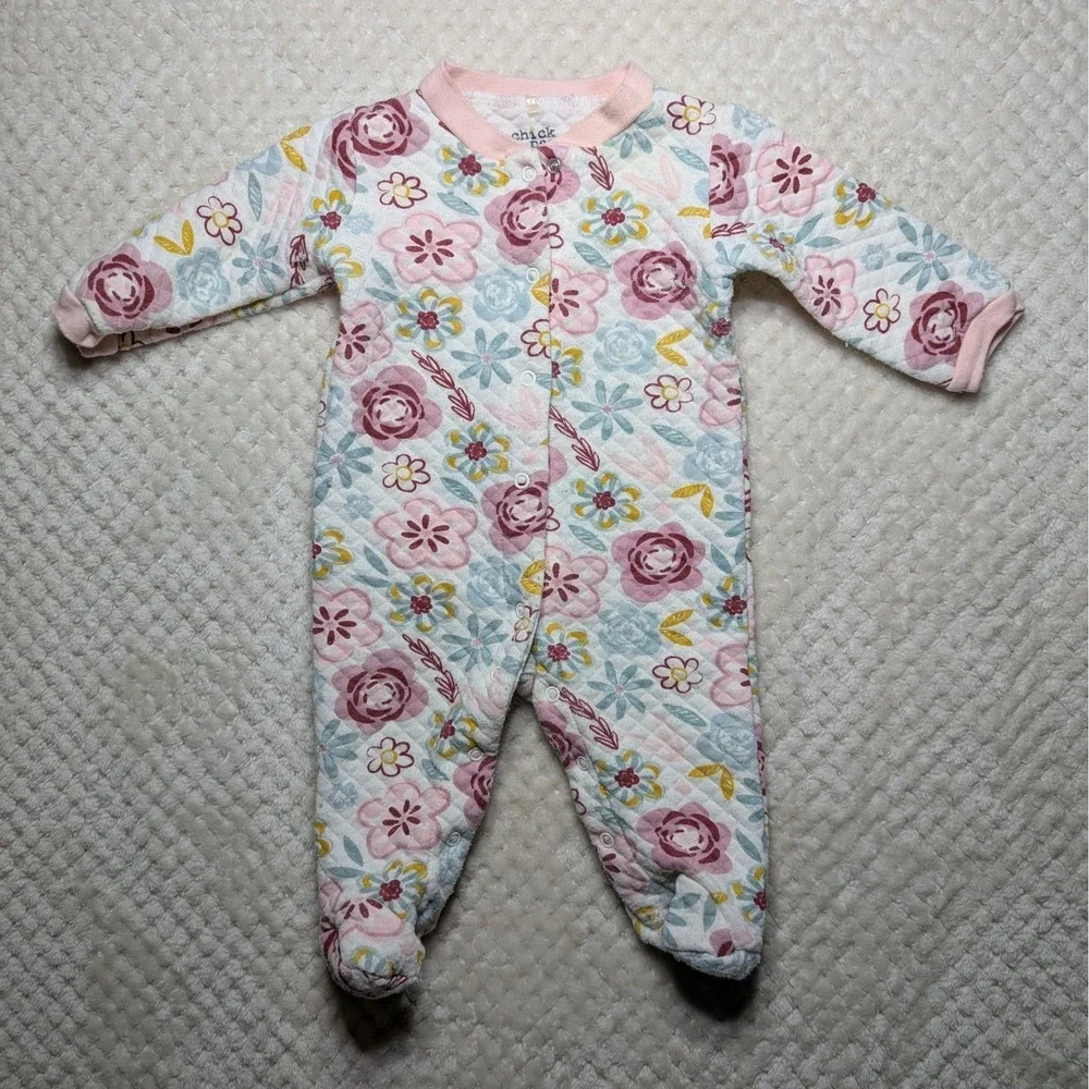Baby‎ Girl Sleepers Bundle | Chick Pea & Small Story | 0–6 Months